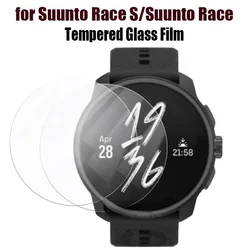 3-5pcs 9H 2.5D HD Clear Glass For Suunto Race S / Race Tempered Glass Smartwatch Screen Protector Film For Suunto Race