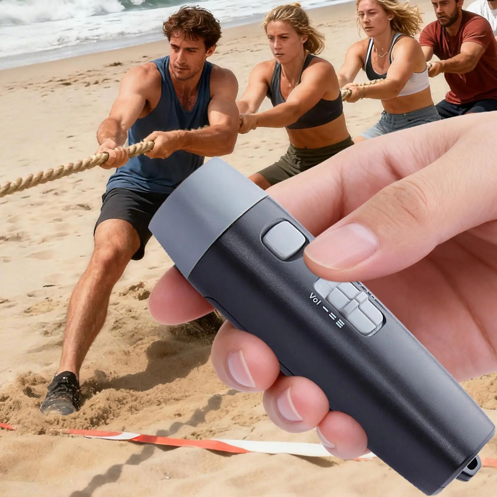 

Электрический свисток с 3 звуковыми эффектами, регулируемый свисток, ручной свисток со шнуром для футбола, баскетбола, волейбола, хоккея