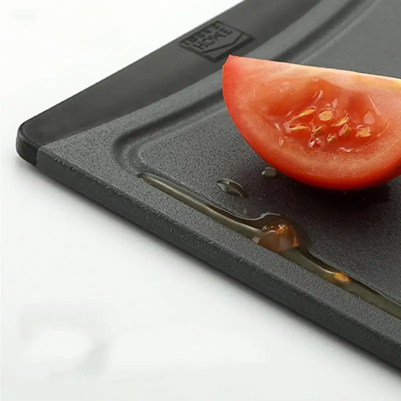 Antibacterial PP U Shape Anti-Overflow Cutting Board Non-Slip Chopping Board Durable Vegetable Cutting Board Kitchen Accessories