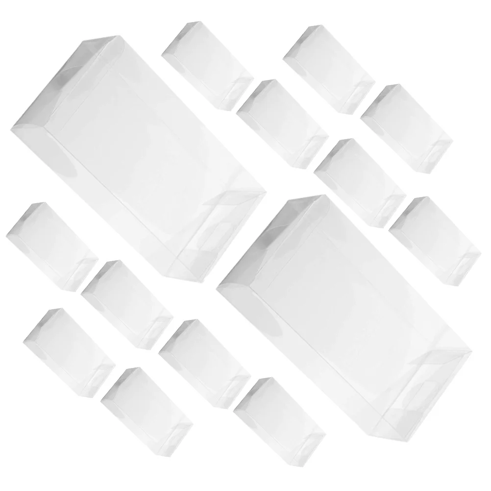 

25 Pcs Transparent Snack Boxes Ventilation Holes 5 5x9 5x3 8 Pet Reusable Ice Cream Mousse Treat Favors Packaging Boxes