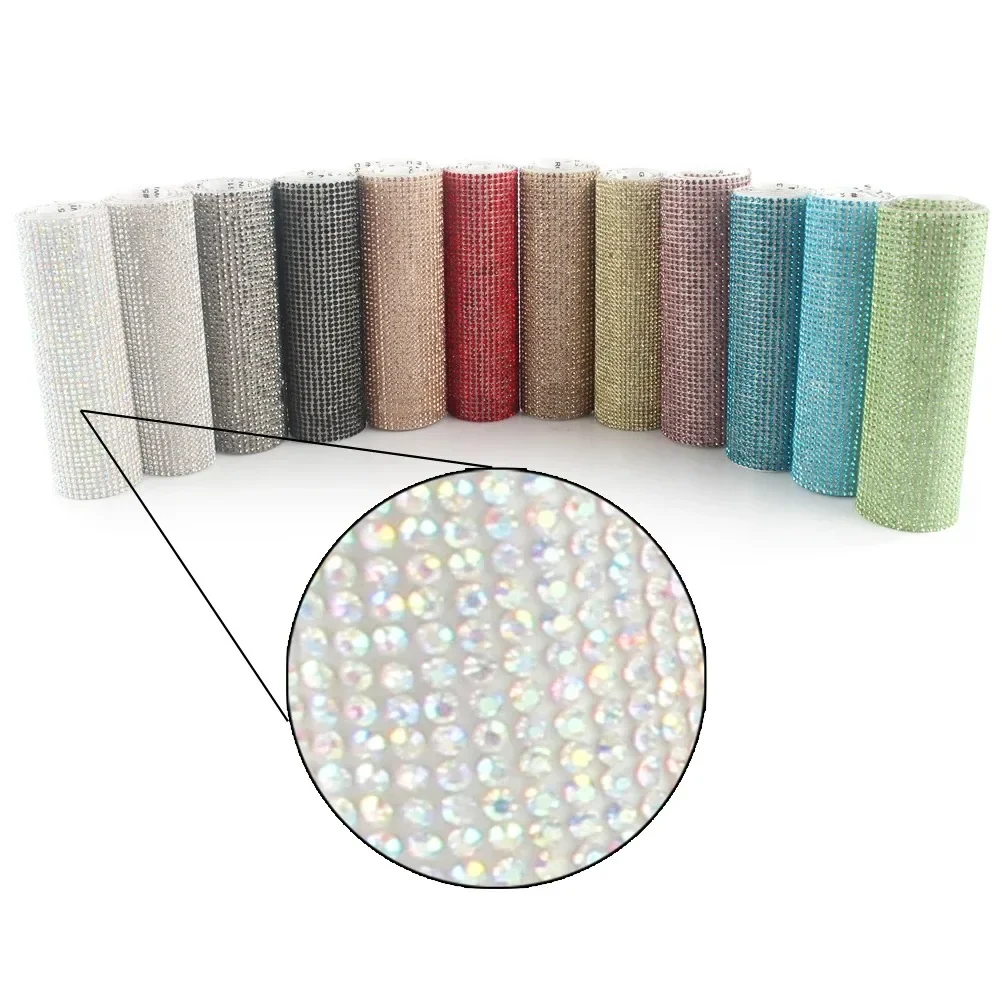 1PCS 40*12CM OEM Car Interior Bling Crystals Stickers DIY Decoration For Auto Mobile Cell Phone Laptop Buttons Home Sharp Gift