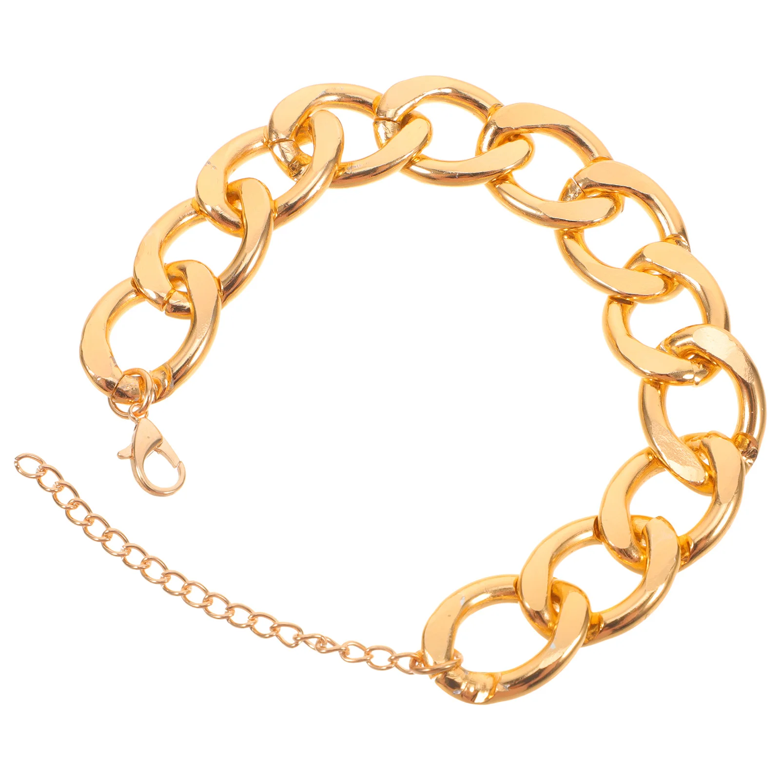 تنوعا سلسلة معدنية سوار للرجال أنيق الحد الأدنى ربط معصمه الذهبي الهيب هوب مجوهرات الإكسسوارات #4