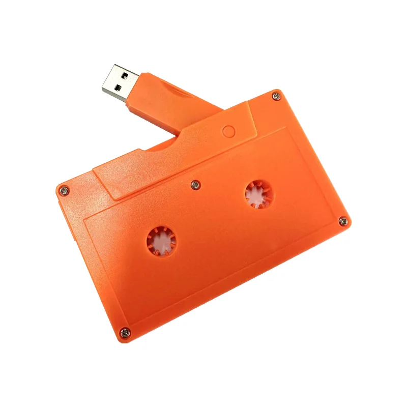 2026 Prezent Nowy Kolorowy USB 2.0 Pendrive w Kształcie Kasety 64GB 32GB (Powyżej 50 sztuk z możliwością personalizacji logo gratis) — zdjęcie produktu 3