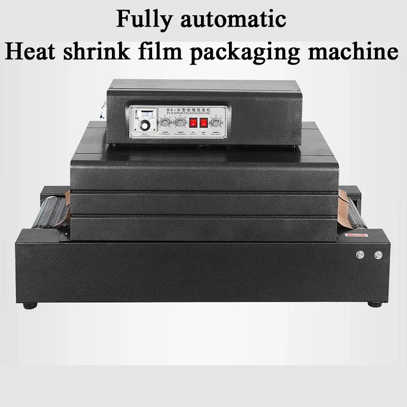 Automatic Heat Shrinkable Film Sealer PVC Shrink Film Heat Sleeve Plastic Blister Packaging Machine for Packaging Processing Lab