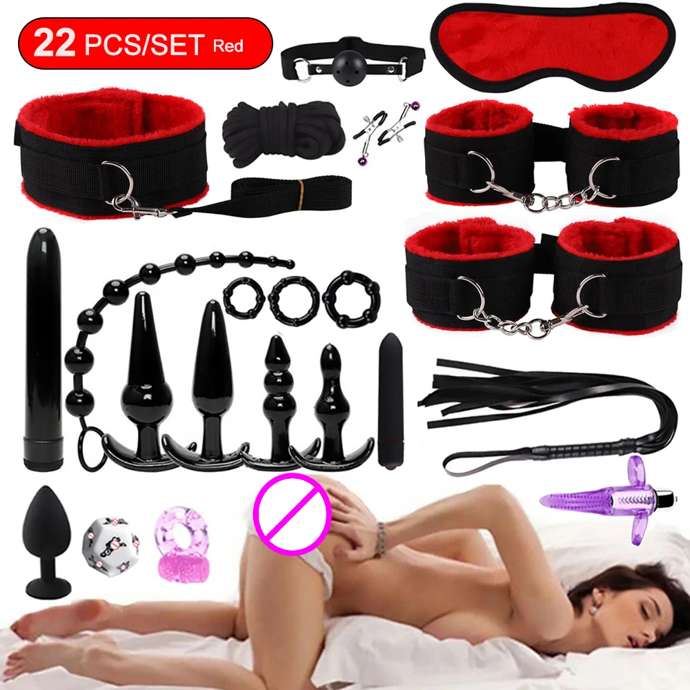 Sex toys for women Bdsm intimate set Adult Sexy Toys sex shop erotic accessories handcuffs for session sex games for couples