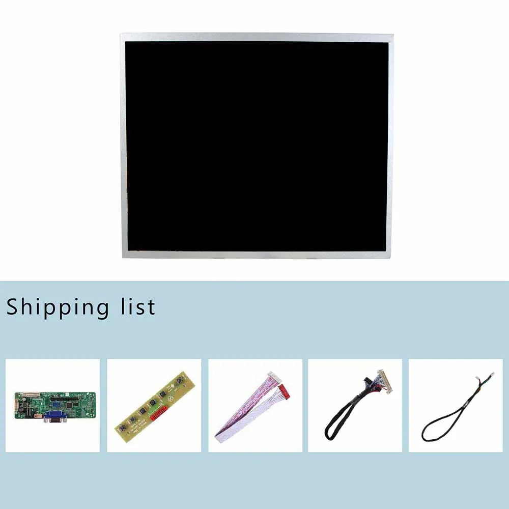 17 zoll G170ETN02.0 1280x1024 TFT LCD Screen & VGA 30pin LVDS Controller Board