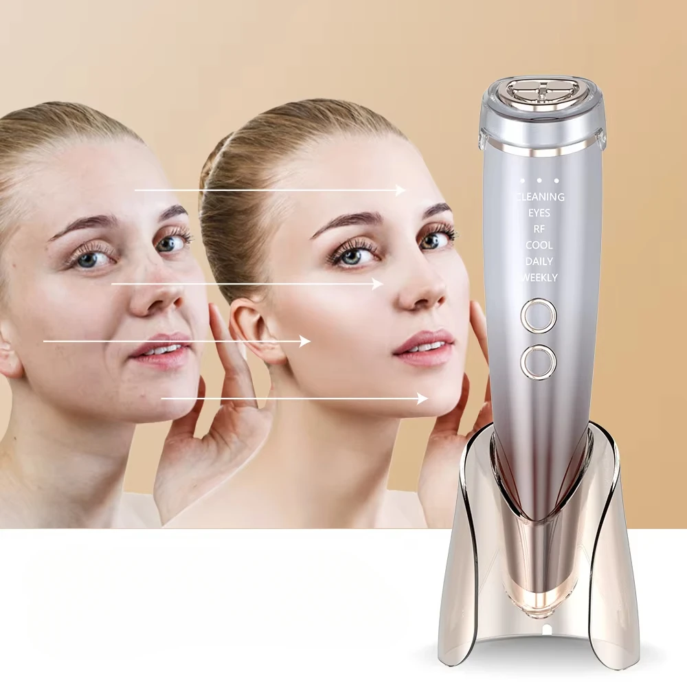 Home Use Beauty Products Facial Device Face Massage Machine Photon Face Lifting Massager Instrument Eye Care Wrinkle Removal