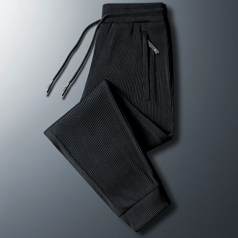 Plones Deportivos de Aodón Puro para Hombre, con Cierre, Corte Hoado Informal, Puños Elásticos, Versátiles, Cómodos, ...