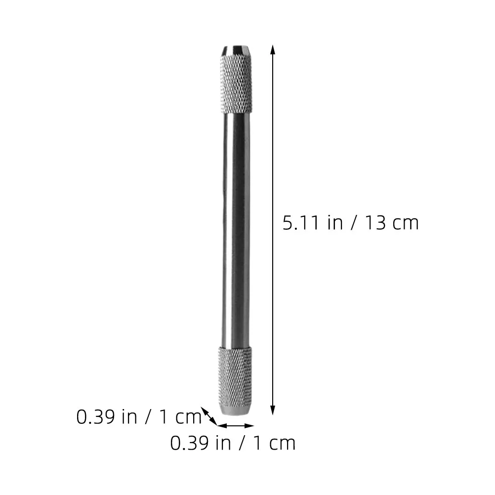 8Pcs Pencil Extenders Metal Lengthener Extenders for Artist Sketch Crayon Pencil Extension Tools Sketch Pen Extender