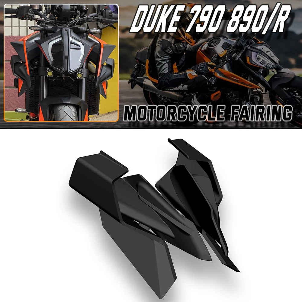 Frontspoiler, untere Spoiler, Seitenflügel & Flanken-Spoiler für 790 Duke / 890 Duke / R / GP
