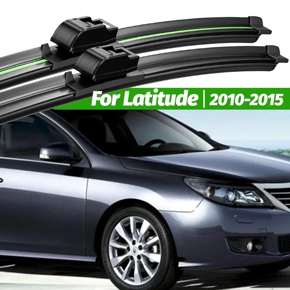 

For Renault Latitude 2010-2015 2pcs Front Windshield Wiper Blades 2011 2012 2013 2014 Windscreen Window Accessories