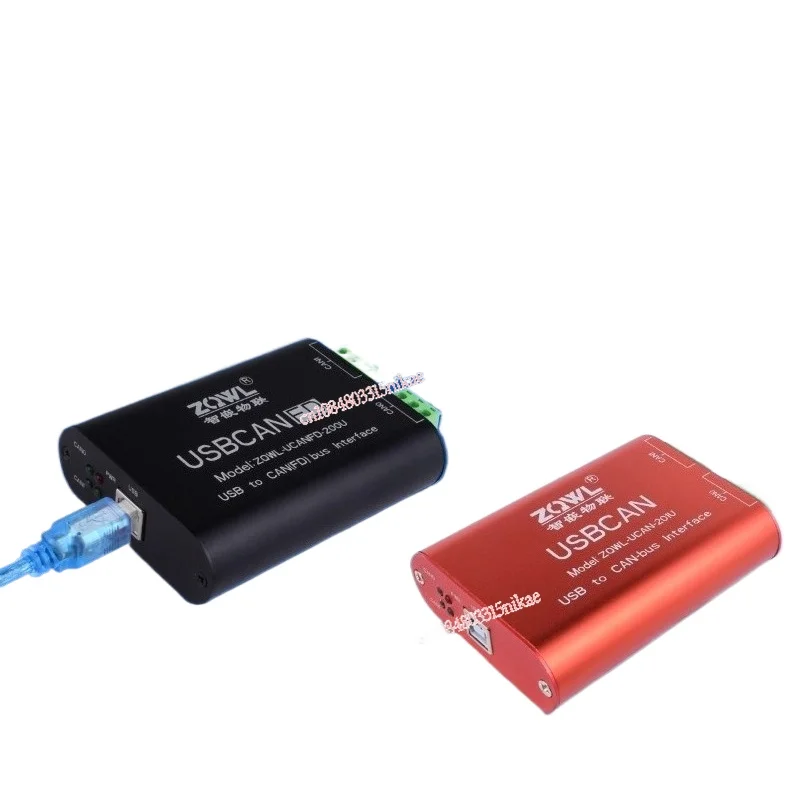 

Multichannel USB to CAN Module Converter CANFD Bus Analyzer CANopen J1939 OBDZLG
