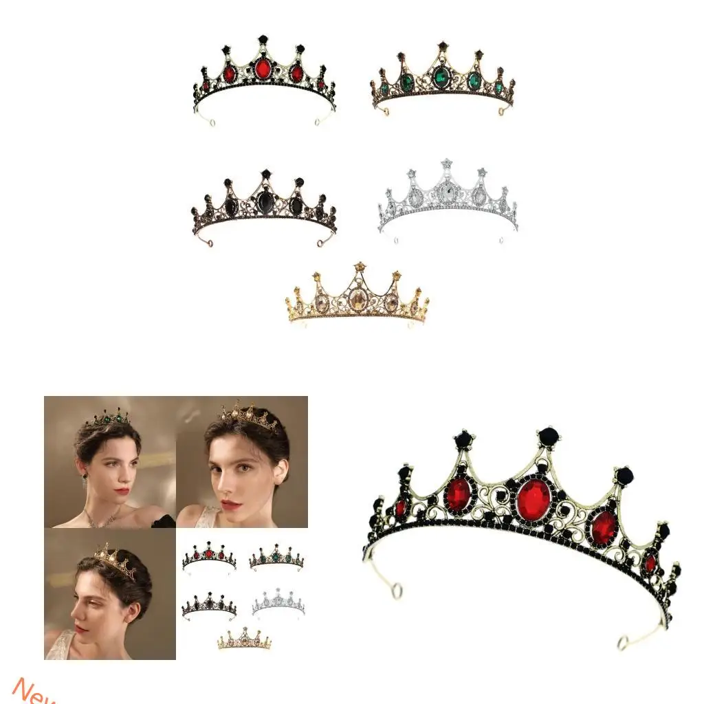 

Rhinestones Baroque Wedding Hair Ornament For Bridesmaids Evening Galas LXAD