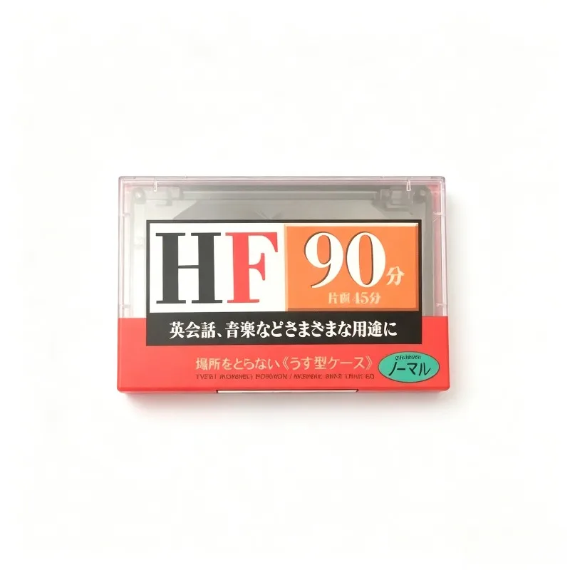 100% Original New For Sony HF 90min JP Type I Blank Cassette For Recording Duplication & Gift Voice Record