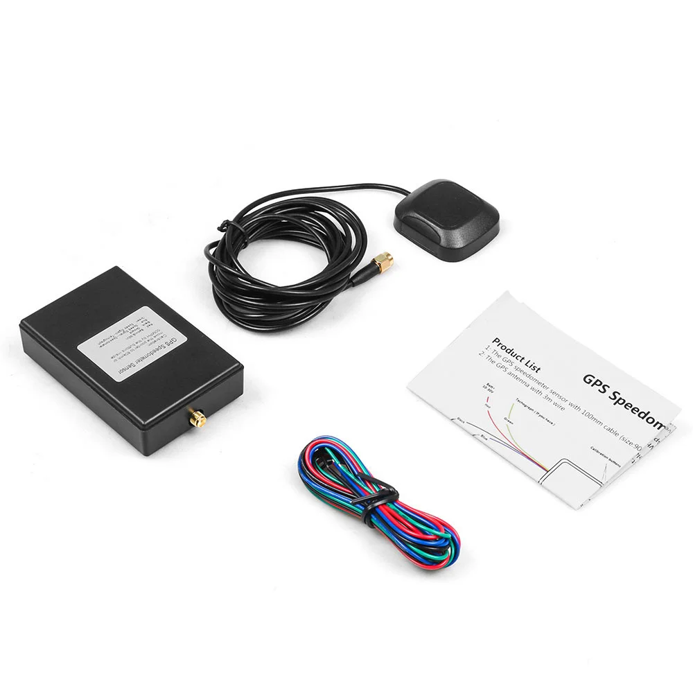 

Universal GPS Speedometer Sensor Adapter Kit Replacement GPS Receiver for Auto Speedometer Gauges Complete with User Manual