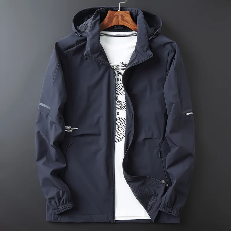 

Jacket Men 2024 Men's Spring Autumn Mens Sports Clothes Trend Loose Plus Size Middle and Young Fashion Tops