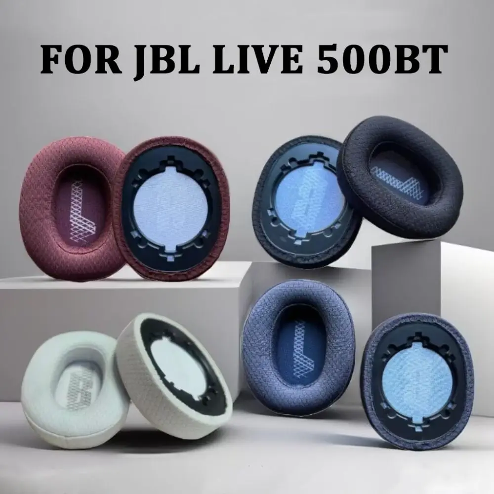 1 paar Ersatz Ohr Pads Memory Foam Reparatur Teile Headset Ohrpolster Weiche Ohr Kissen für JBL LIVE 500BT Kopfhörer Zubehör