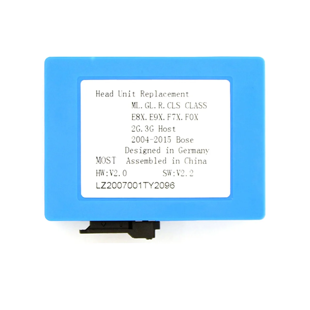 Radio samochodowe Stereo dekoder światłowodowy do Mercedes Benz CLS E klasa W211 W219 R klasa S E SL ML BMW Porsche Audi