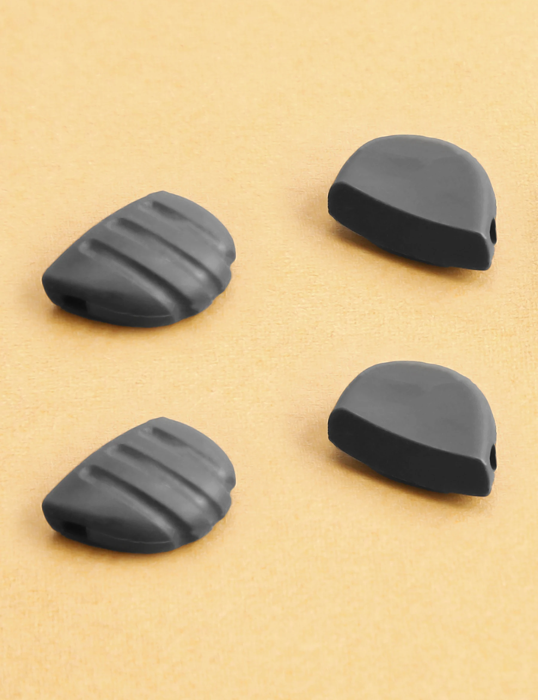 LOCKFIT Replacement Nosepads Silicone Rubber Nose Pieces for Maui Jim Sandy Beach MJ408, Ho'okipa MJ407, Baby Beach MJ245 Frame