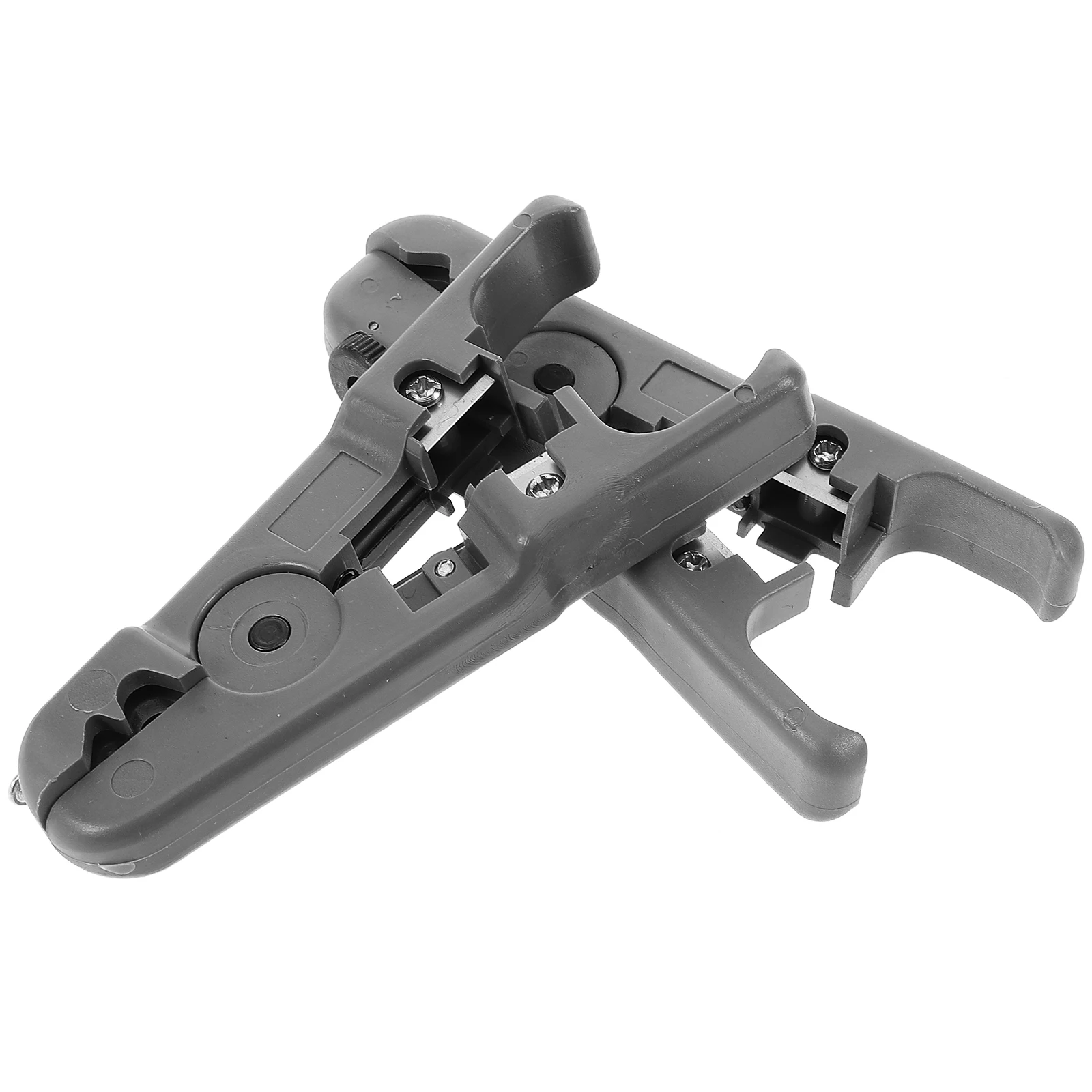 

2pcs Wire Cutter Stripper Grey Plastic Electrical Stripping Tool S501B S501A Compact Wire Strippers Cable Stripping for DIY