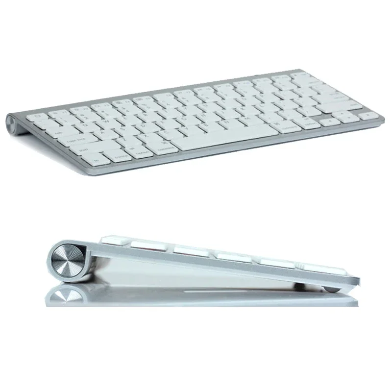 Universeel ultraslank Bluetooth 3.0-toetsenbord Amerikaanse toetsenbordindeling Draadloos toetsenbord Compatibel voor Apple iPad IOS Android Windows