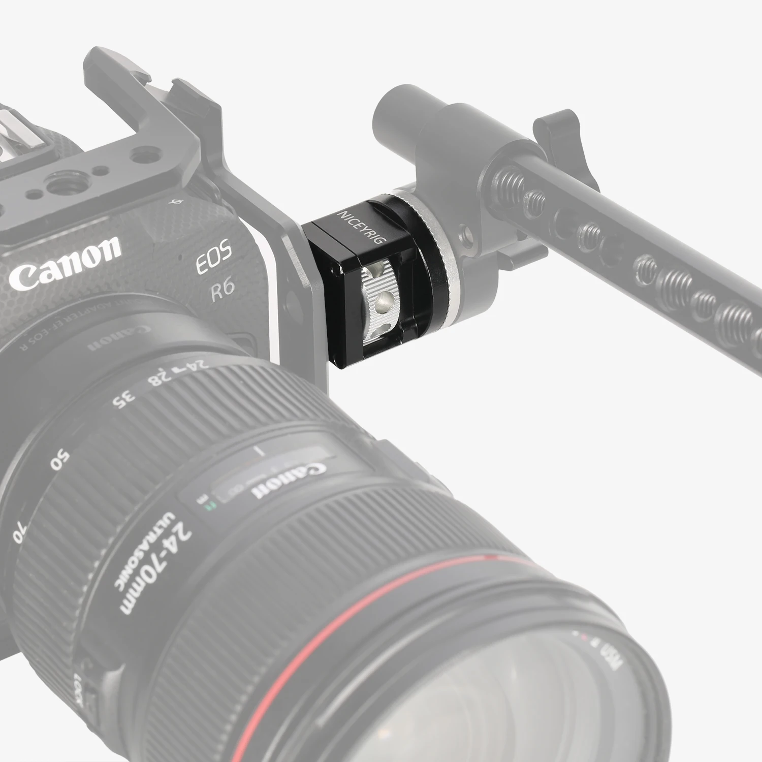 Adapter mocowania NICEYRIG Arri Rosette ze śrubą ustalającą 1/4'' do uchwytów ARRI Rosette i akcesoriów rozszerzających — zdjęcie produktu 3