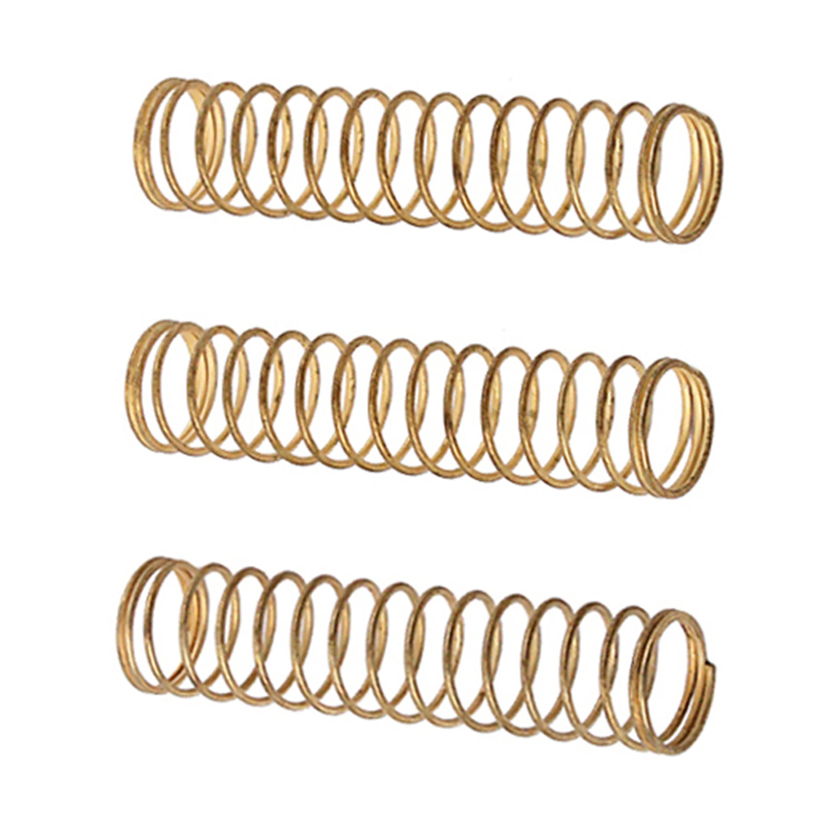 

3Pcs Trumpet Spring Brass Replacement Parts Professional Repair Kit Long Tension Springs for Woodwind Instruments
