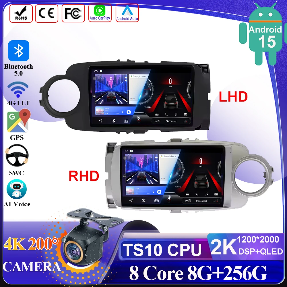 Android Auto ΠΠ²ΡΠΎ Π Π°Π΄ΠΈΠΎ LEHX L6 2 Din ΠΠ»Ρ Toyota Yaris LHD RHD 2012-2017 Carplay Π‘ΡΠ΅ΡΠ΅ΠΎ ΠΡΠ»ΡΡΠΈΠΌΠ΅Π΄ΠΈΠ° ΠΠΈΠ΄Π΅ΠΎ GPS ΠΠ°Π²ΠΈΠ³Π°ΡΠΈΡ ΠΠ΅Π· 2din Android Auto ΠΠ²ΡΠΎ Π Π°Π΄ΠΈΠΎ LEHX L6 2 Din ΠΠ»Ρ Toyota Yaris LHD RHD 2012-2017 Carplay Π‘ΡΠ΅ΡΠ΅ΠΎ ΠΡΠ»ΡΡΠΈΠΌΠ΅Π΄ΠΈΠ° ΠΠΈΠ΄Π΅ΠΎ GPS ΠΠ°Π²ΠΈΠ³Π°ΡΠΈΡ ΠΠ΅Π· 2din