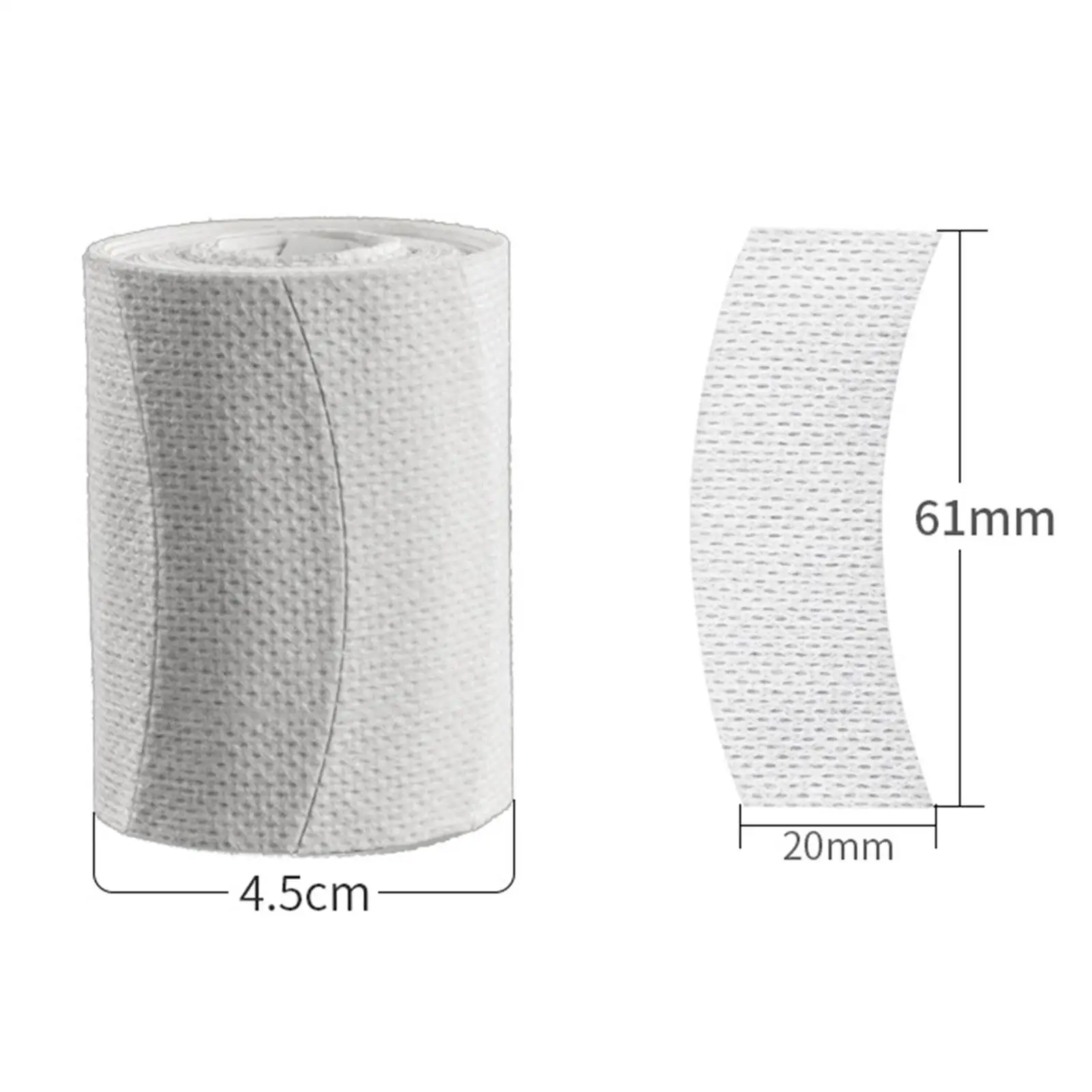 Parches para Ojos para Extensión de Pestañas, Almohadilla de Papel de Algodón Suave para Debajo de los Ojos, Cojín para Injerto de Pestañas para Kit de Salón de Belleza