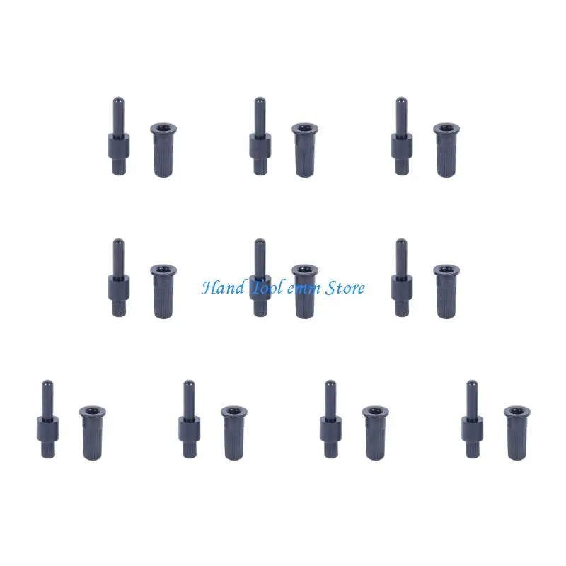 H37F Set Of 10 Quality Speaker Grille Fasteners DIY Speaker Cover Fixings Repair