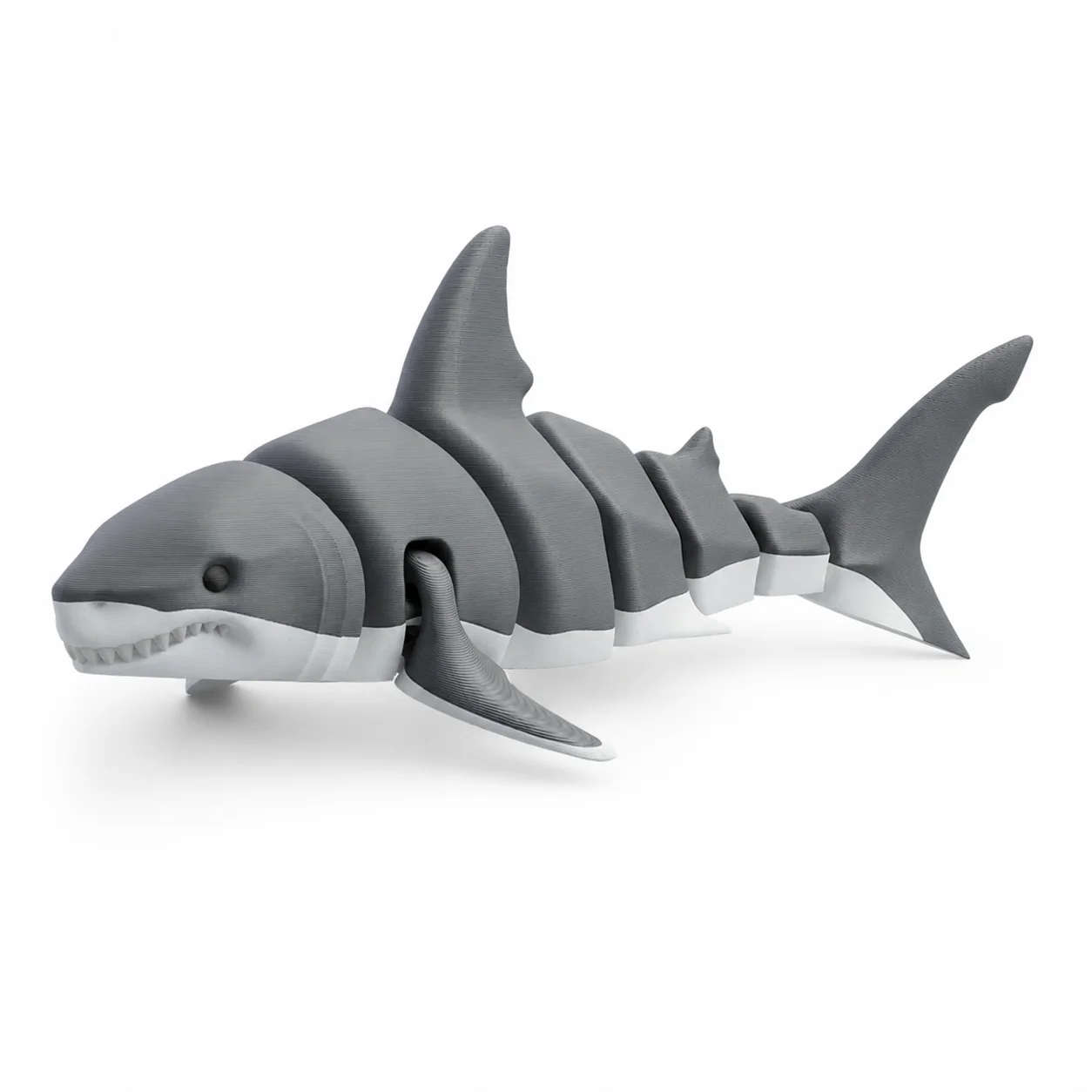 3D-Gedruckter Kleiner Beweglicher Tierfiguren-Simulations-Hai, Killerwal-Ornament als Heimdekoration, Perfektes Geschenk für Freunde und Familie – Detail 10