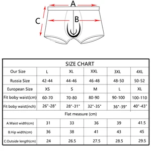 Herren Bambus -Tracker Herrenpaket Cueca Größe großer Tasche Konvexa in u Shorts Herrenhöfen gleiten 5xl 8 Hauptverkäufe Bambus Cuekas - №3