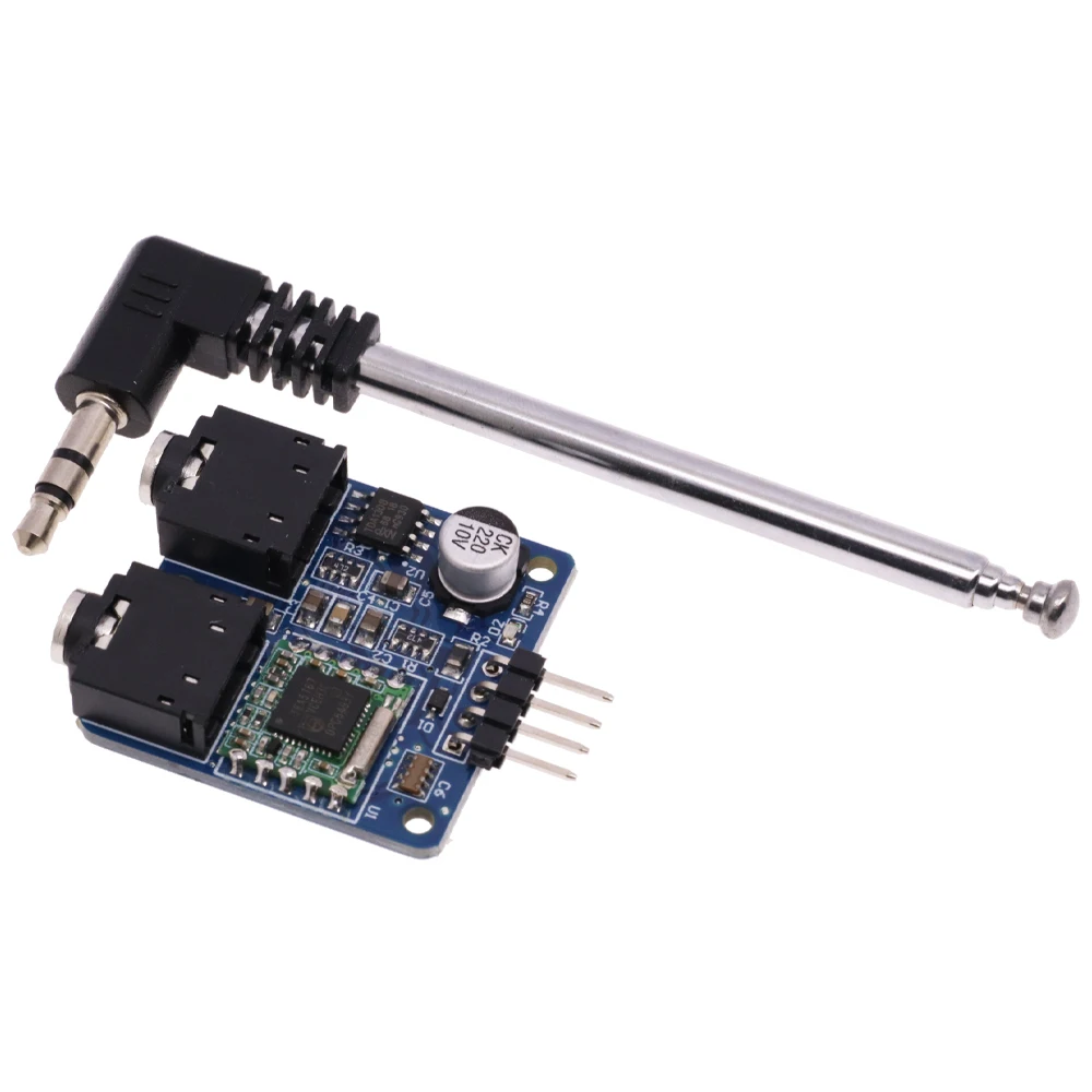 TEA5767 FM Stereo Radio Module 5V for Arduino Radio 76-108MHZ I2C communication With Free Cable Antenna