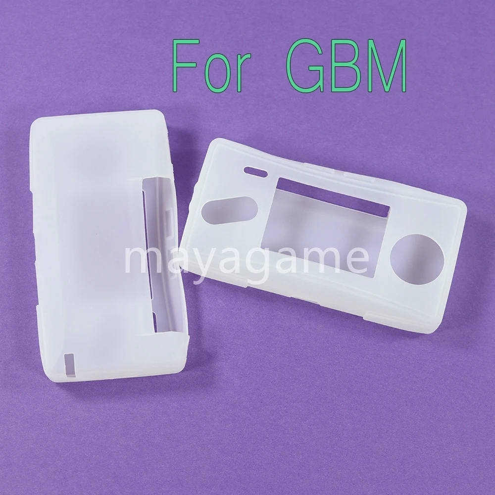 20pcs For GBM Soft Transparent Protective Shell For GameBoy Micro Anti-Scratch Silicone Case