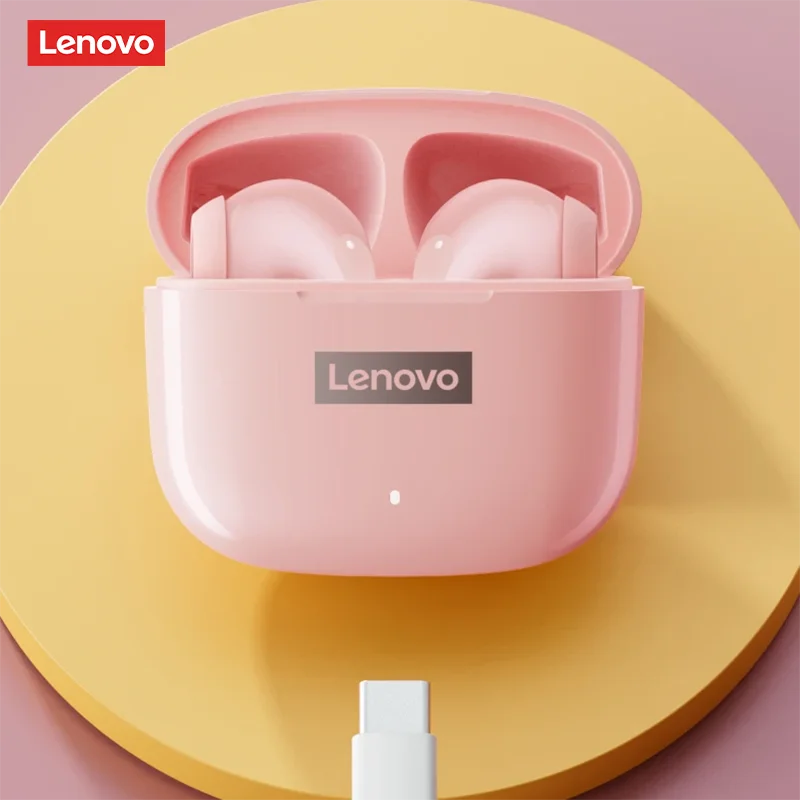 בחירה lenovo lp40 pro אמיתי אמיתי bluetooth v5.3 אוזניות עיצוב אוזניות אוזניות משחק חביון נמוך