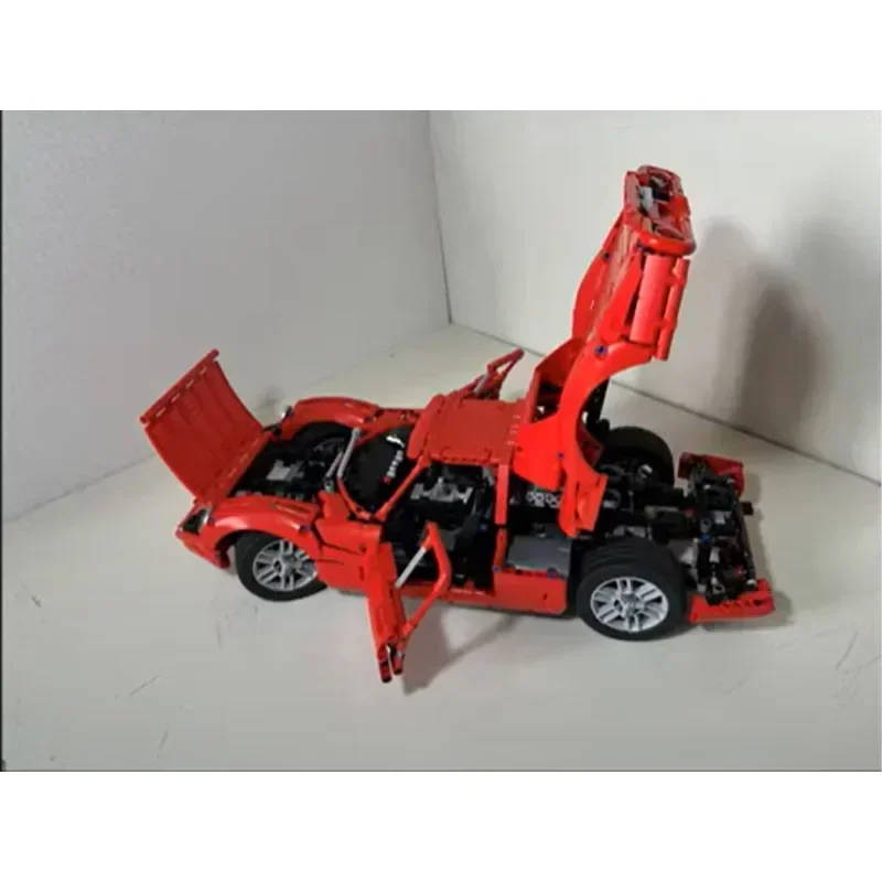 

2023 годовщина, красный, новый суперкар 250LM1:8 MOC-146842, модель строительного блока, 2067 деталей, игрушка на заказ для взрослых и детей, подарок на день рождения