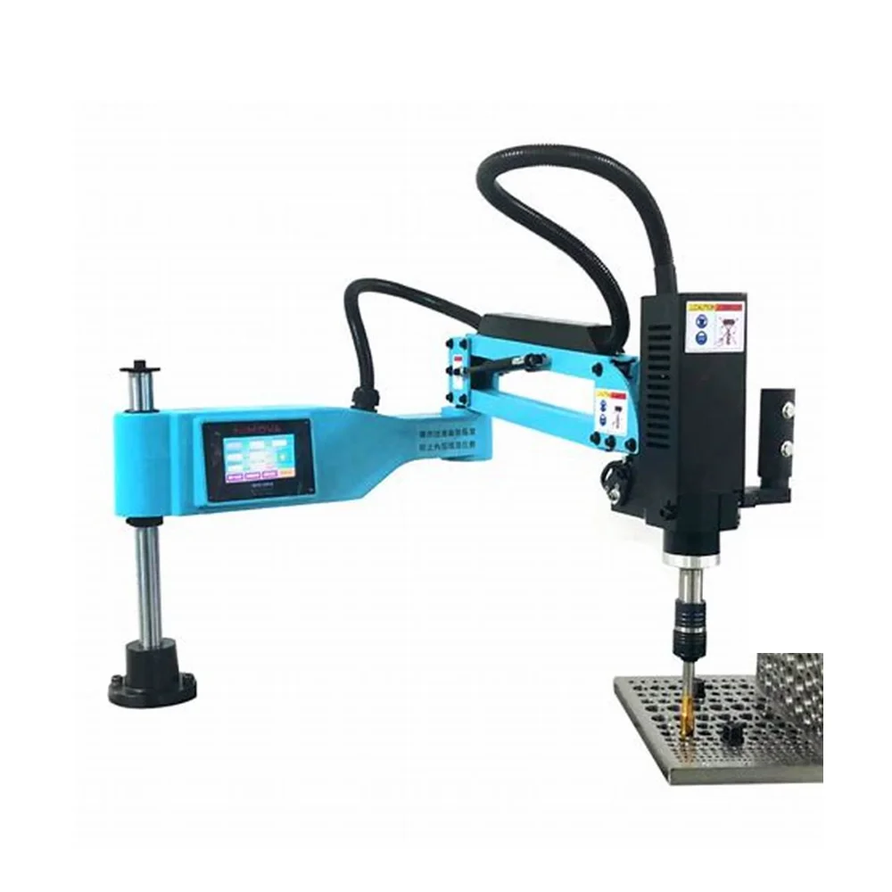 New Product Servo Motor Tapping Arm Oil Injection And Air Blowing Electric Tapping Machine