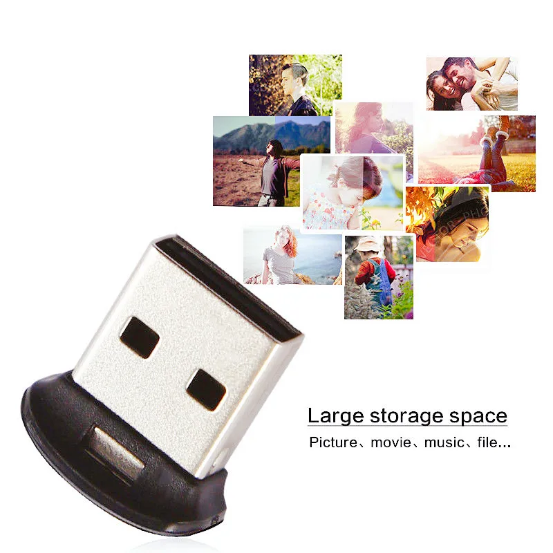 Mini Pendrive 16GB 32GB Pendrive 32GB 64GB 128GB Szybki USB2.0 do PC Mobilny Pendrive USB Typ C
