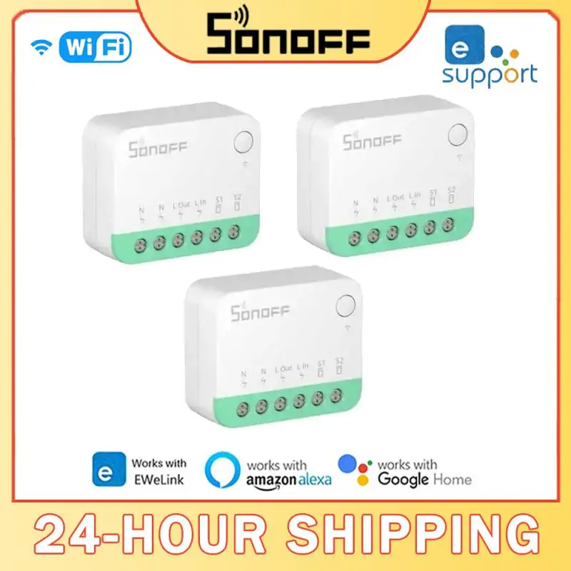 

1-4 шт., выключатель SONOFF MINIR4M MINI Extreme WiFi для умного дома