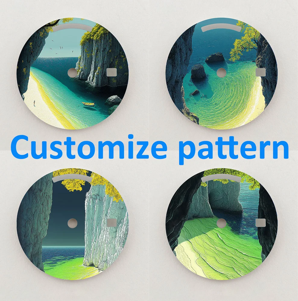 

8285 Dial 29mm Dial Natural Landscape Dial Miyota 8285 Colour Dial Fit Miyota 8285 Movement Watch Parts Replacement Custom LOGO