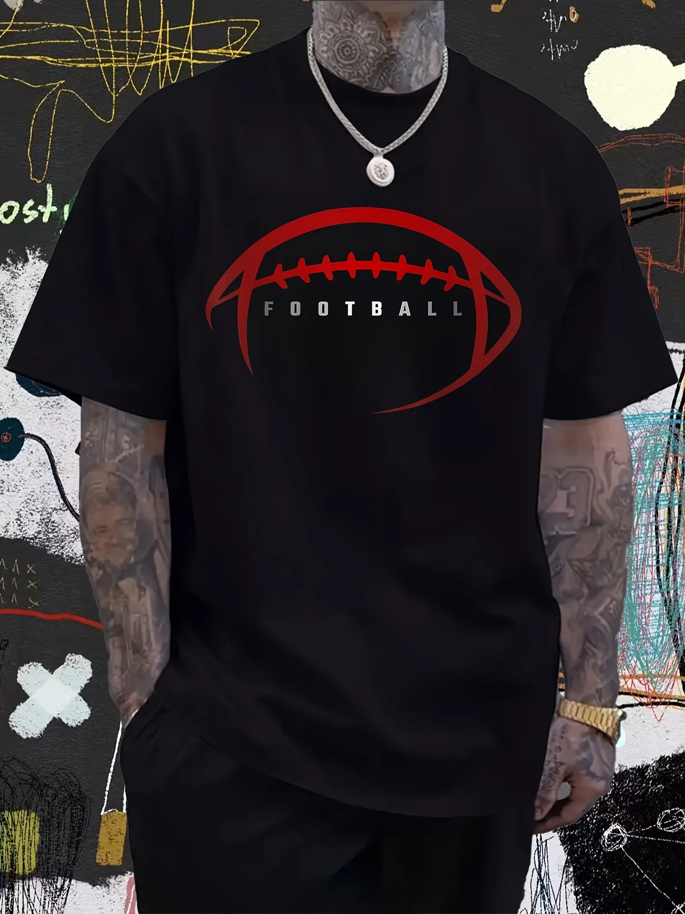 Allseason Clothing Is The Same 100% Football Jersey for Men and Women in A Similar Design. This Solid Color T-shirt Is A Short-sleeved Style, Perfect for Summer 2025, and Weighs 220G.