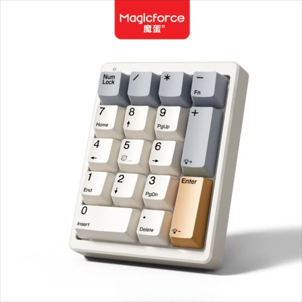 

MagicForce MF17 Mechanical Keyboard Wired RGB Hot Swap Mini Num Keyboard Portable Office Keypads Customized Gaming Accessories
