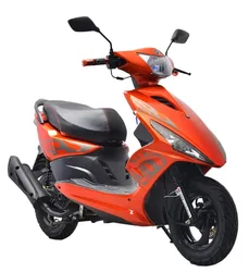 125CC 4-Stroke Gas Scooter, High-Speed Motorcycle for Adults, 1-Cylinder Air-Cooled Engine