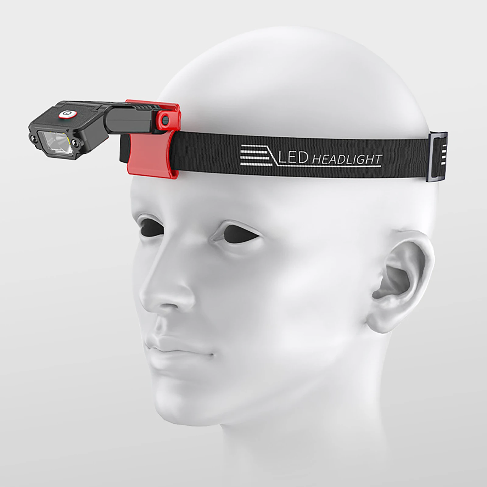 Super Bright USB Rechargeable LED Sensor Clip-On Baseball Cap Light Hat Flashlight Adjustable Angle Fishing Camping Headlamp