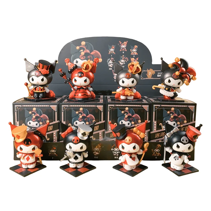 Sanrio 피규어 장난감 클래식 애니메이션 마이 멜로디 쿠로미 만화 이미지 액션 피규어 상자 장난감 어린이 선물