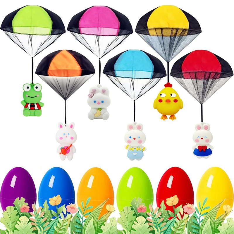 

Easter Eggs Parachute Toys Easter Basket Toys Stuffers For Kids Girls Boys, Easter Fillers Gifts