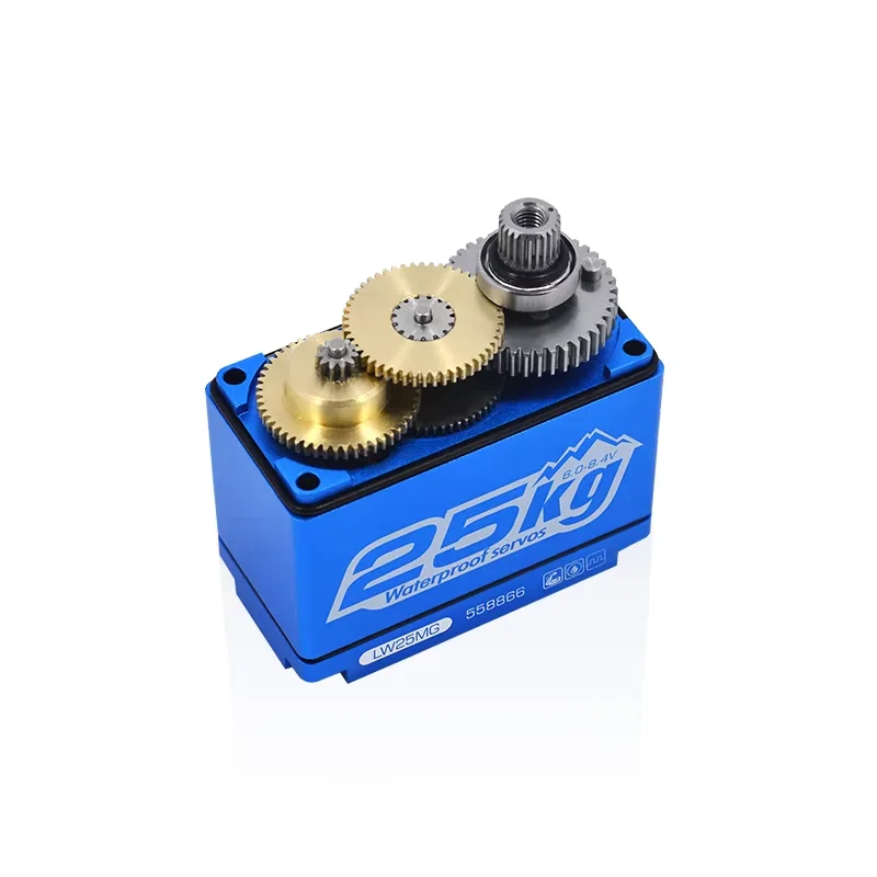 

Оригинальный цифровой сервопривод Power HD LW-25MG с высоким крутящим моментом 25 кг/0,14 с, 100% водонепроницаемый, с металлическим редуктором, стандартный, для радиоуправляемых моделей автомобилей масштаба 1/8 и 1/10