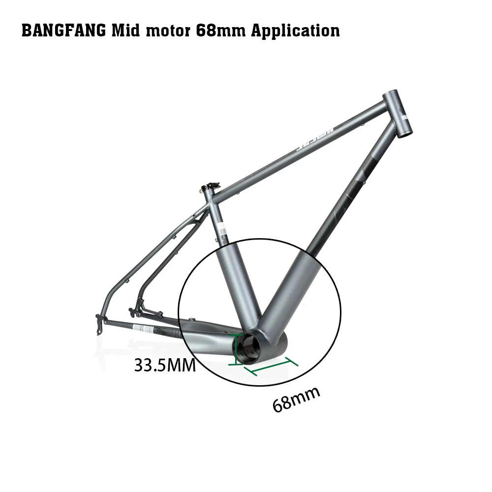 Ebike Bafang  Mid Drive Motor Electric Bike Conversion Kit