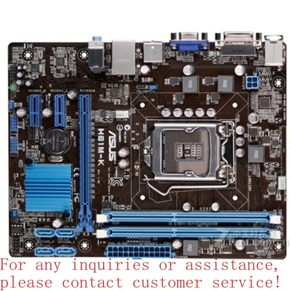 للوحة ASUS H61 الرئيسية Asus/ASUS P8H61-M ASUS H61M-E/K LX3 اللوحة الرئيسية للكمبيوتر المكتبي #3