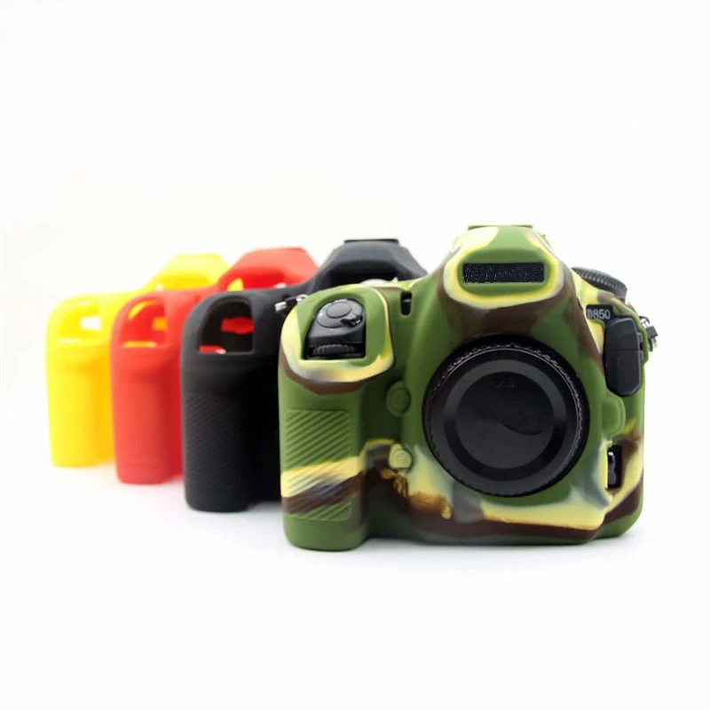 Camera Body Case Soft Silicone For Nikon D5100 D5200 D7000 D780 D600 D610 D750 D7200 D850 D3100 D3200 D3300 D5500 D5600 D810